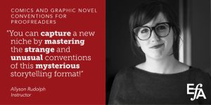 "You can CAPTURE a new niche by MASTERING the STRANGE and UNUSUAL conventions of this MYSTERIOUS storytelling format!" —Allyson Rudolph, instructor