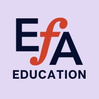 Education logo periwinkle 200 EFA Education